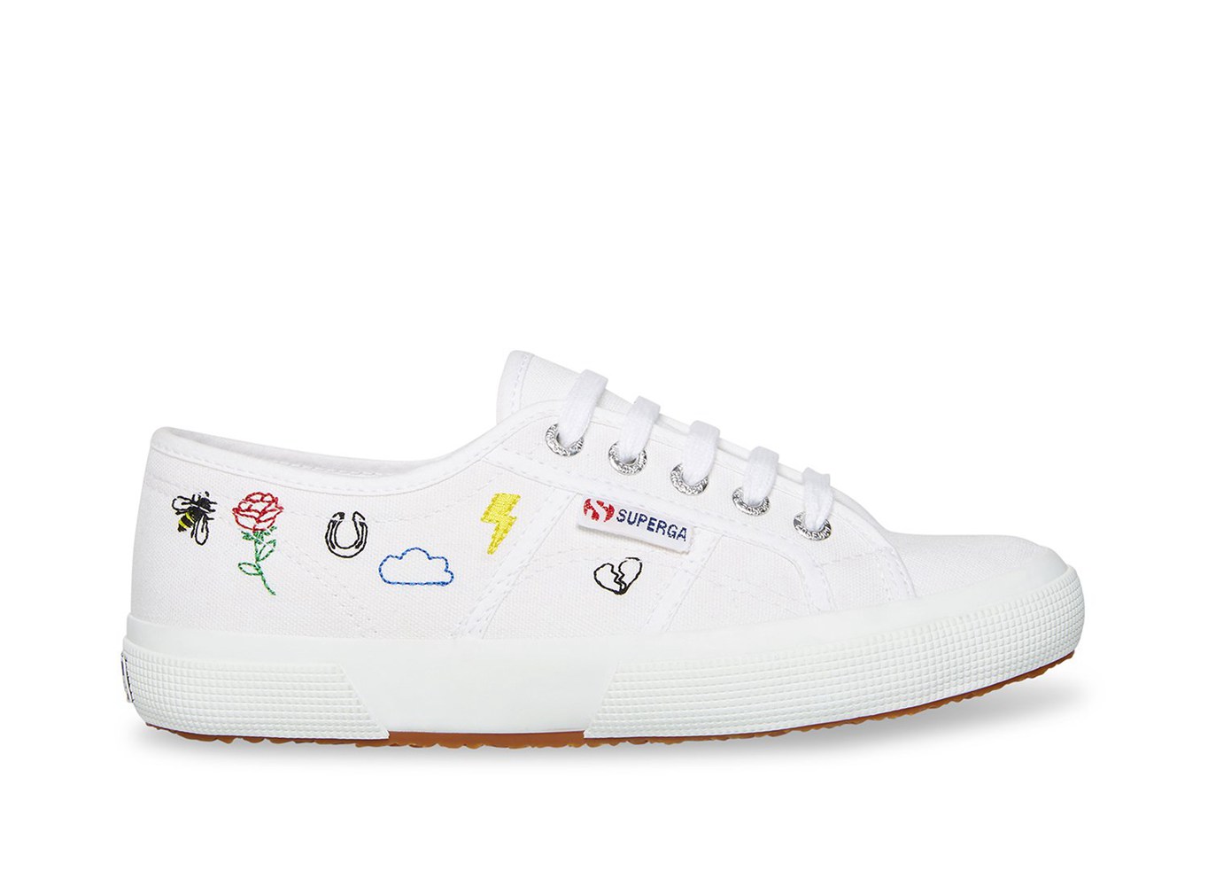 Superga Sneakers Womens - 2750 Embcotw - White - JDEQF2350